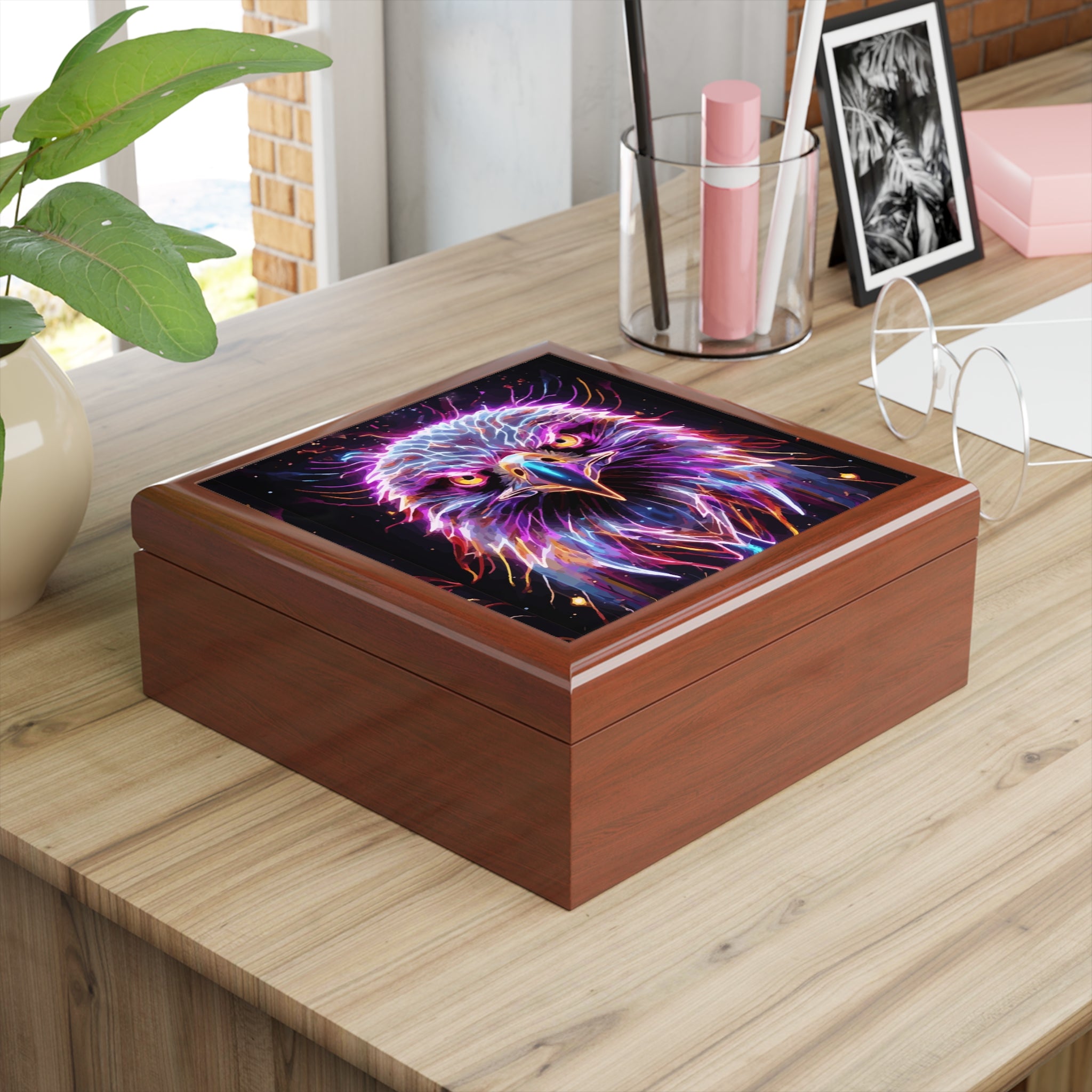 Electric Eagle Jewelry Box