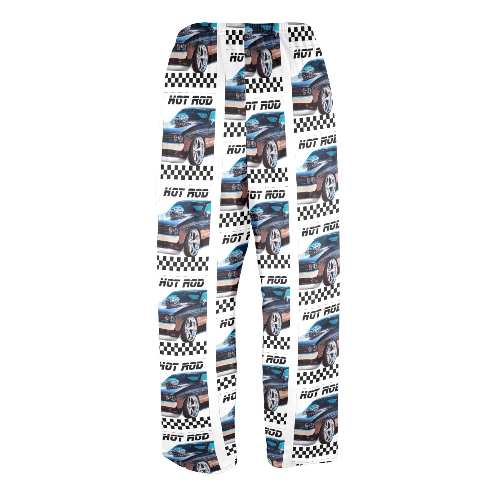 Men's Hot Rod Muscle Car Pajama Pants (Made in USA)