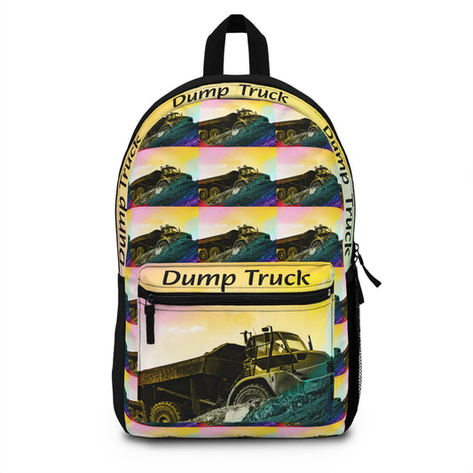 Dump Truck Heavy Equipment Backpack