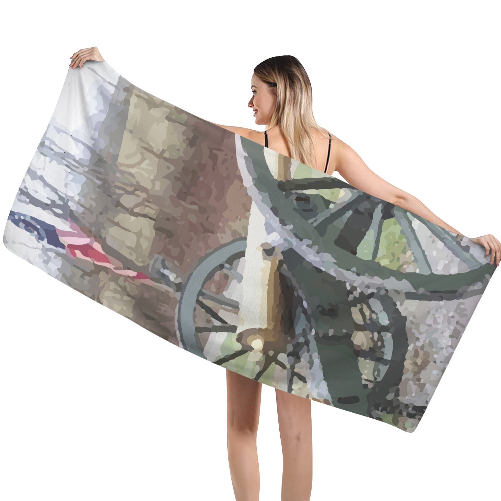 Civil War Cannon Towel Custom Bath Towel 29