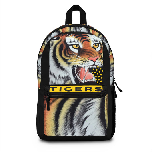 Mochila del equipo deportivo de la mascota de los tigres