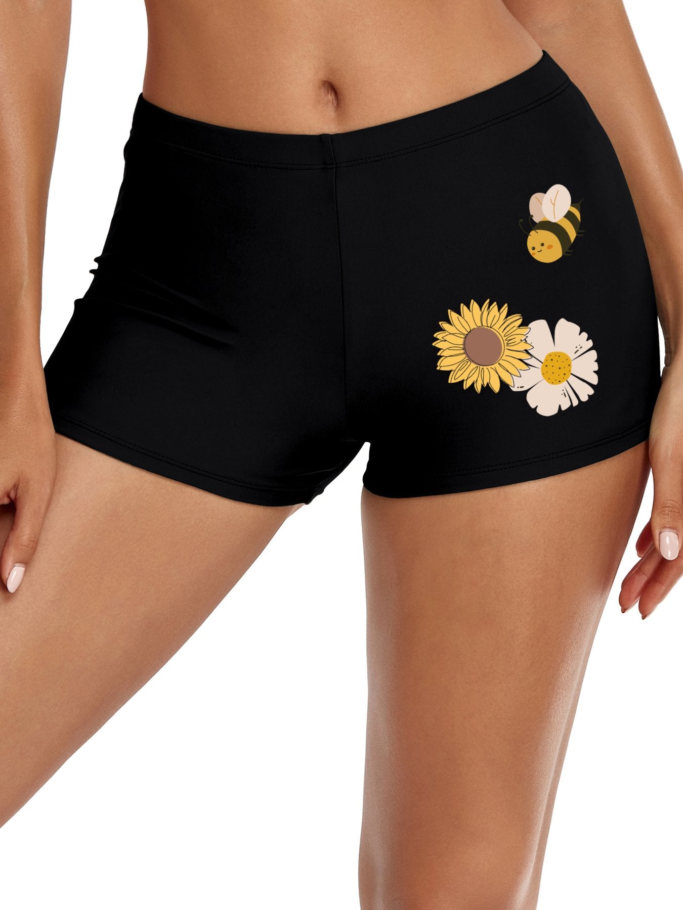 Women's Honey Bee Boxer Brief Boyshorts for Women (Made in USA)
