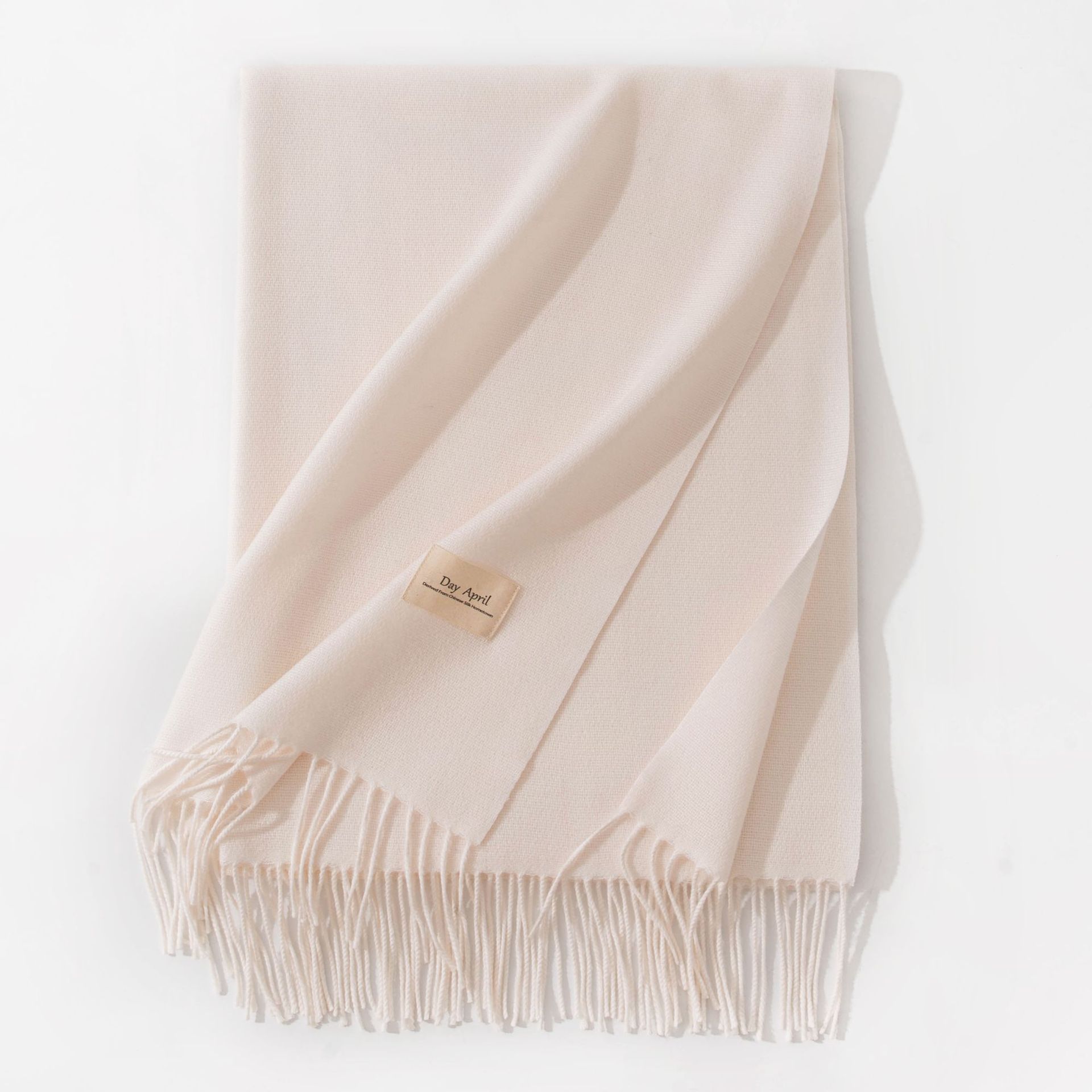 Women's Pure Color Faux Cashmere Winter Scarf