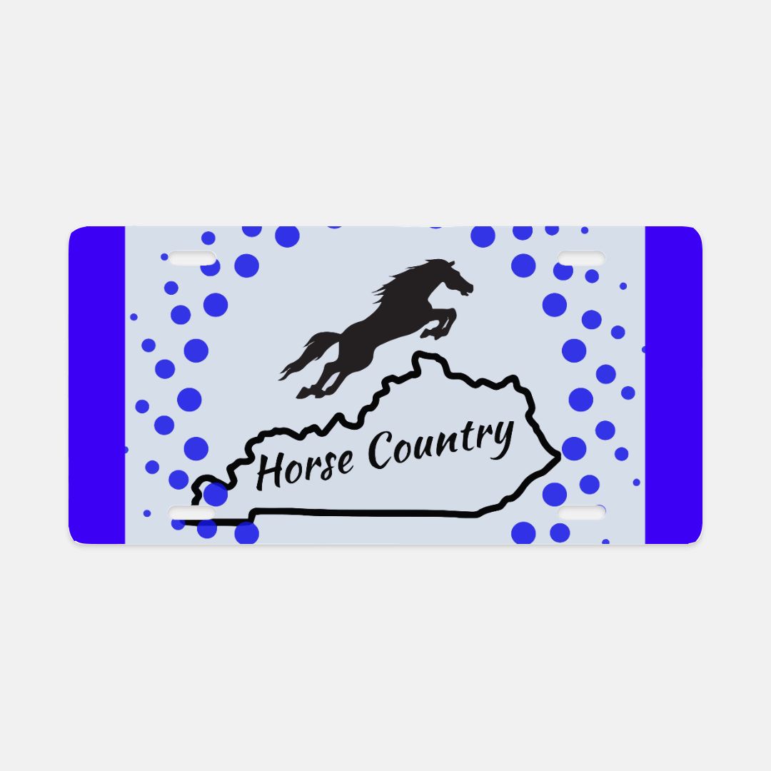 Kentucky is Horse Country License Plate
