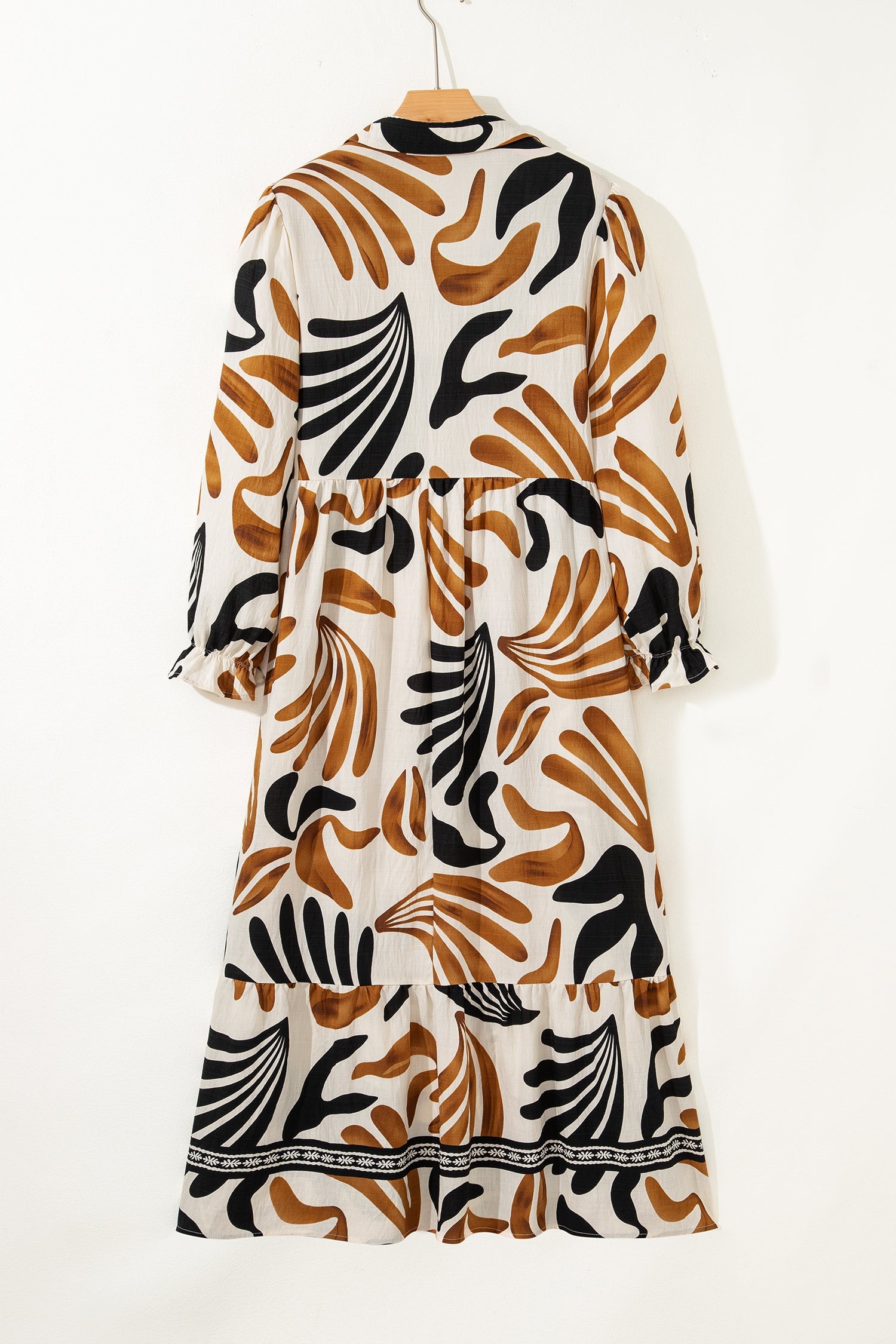 long sleeve boho maxi dress plus size Boho Style Leisure Vintage Fartey Maxi Dress for Women, V Neck Long Sleeve Plus Size
