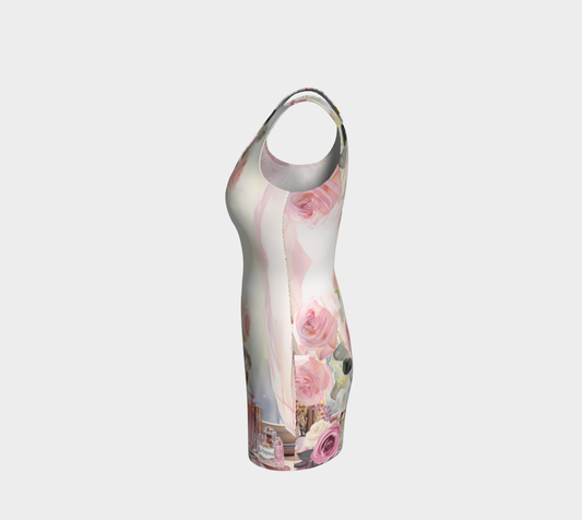 Eau de Parfume Pink Mini Bodycon Dress