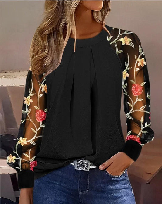 Master of Illusion Top - Stylish Puff Sleeve Blouse for Trendy Women