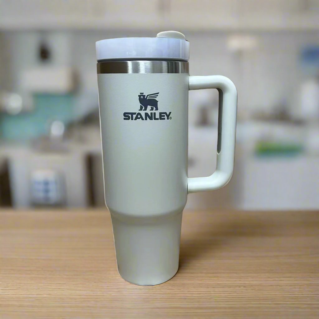 Stanley Vacuum Insulated Stainless Steel Tumbler Travel Cup with Straw & Lid