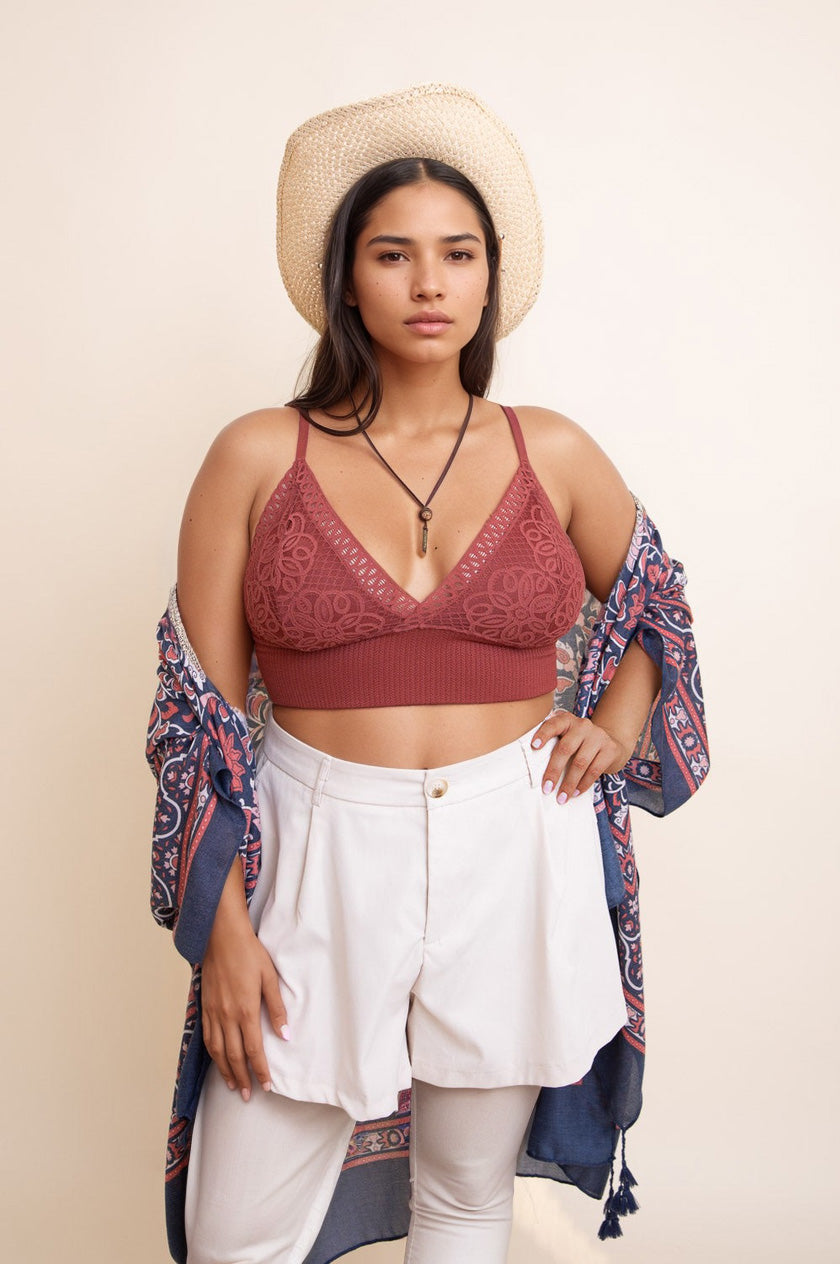 Curvy Waistband Loop Lace Brami