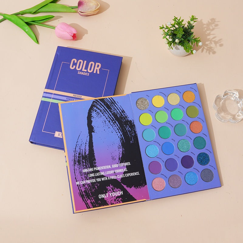 72 Colors High Pigmented Pressed Glitter Eyeshadow Palette