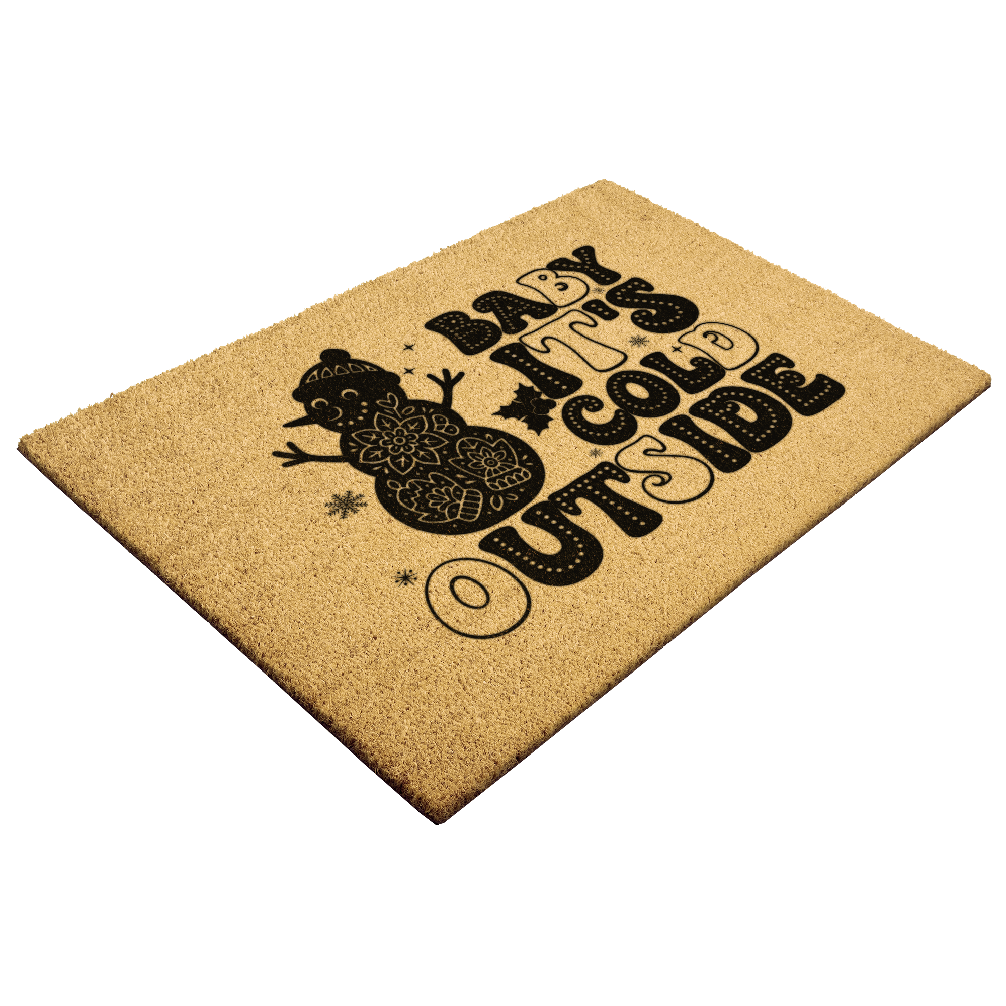 Baby_Its_Cold_Outside_Snowman_Outdoor_B_Outdoor_Mat_Angle_Mockup.png