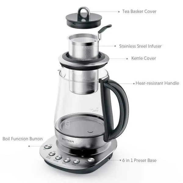 Electric Tea Maker with Infuser - 40 oz