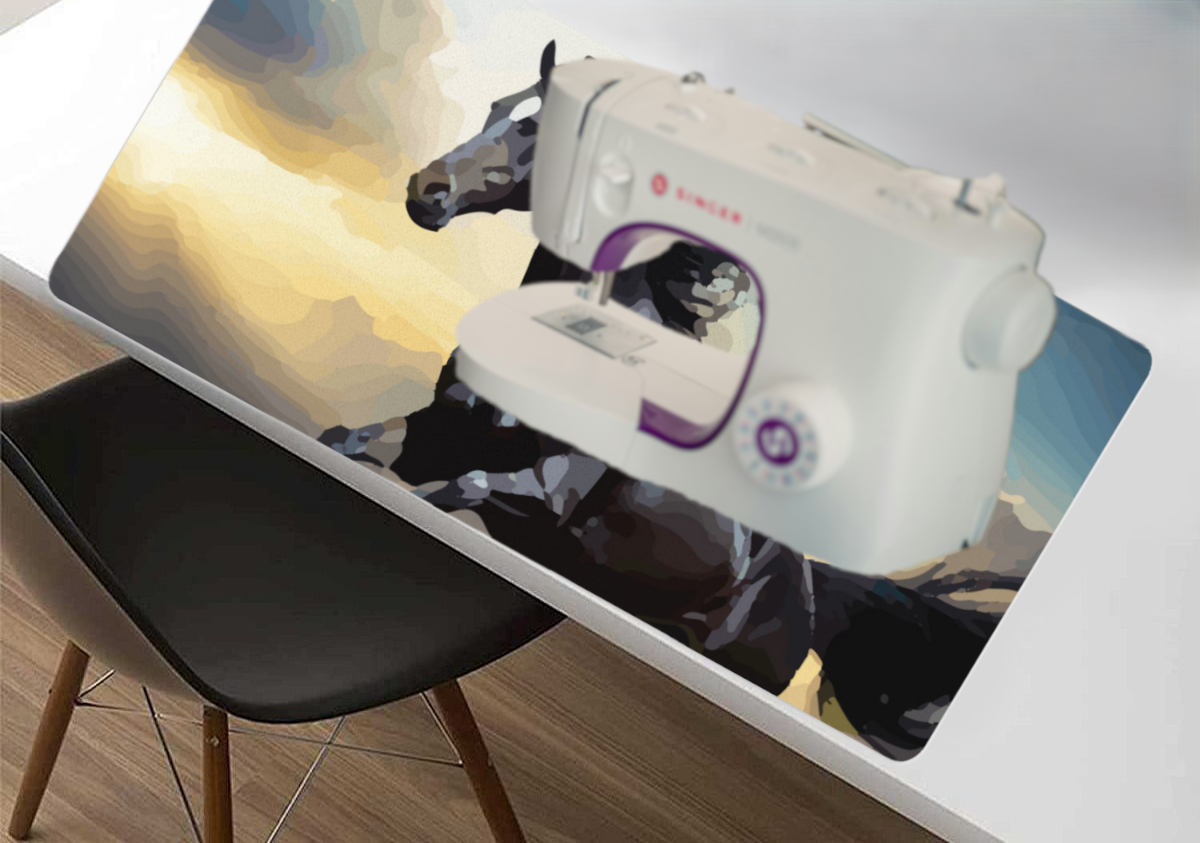 Dancing Black Beauty Wild Horse 40