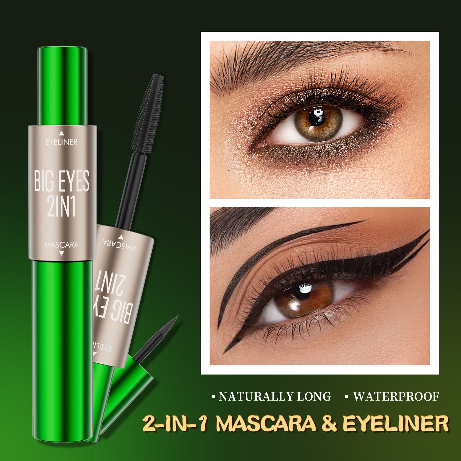 HelloKiss 2-in-1 Mascara and Eyeliner