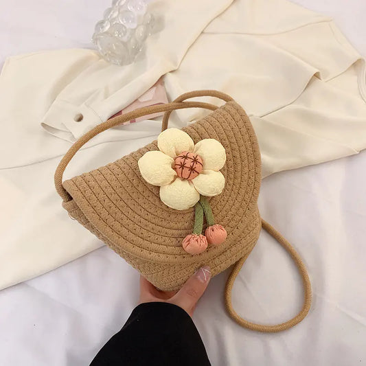 Cotton Weaving Messenger Bag