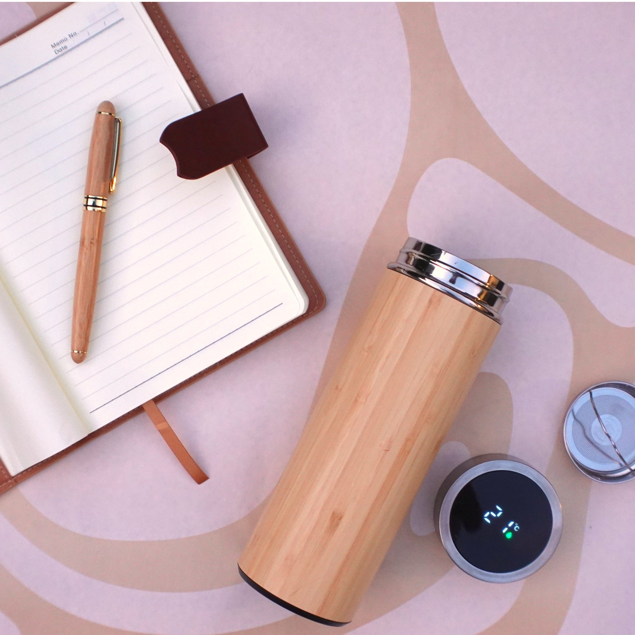 Eco-friendly Pepperdine Creator's Bamboo Gift Set