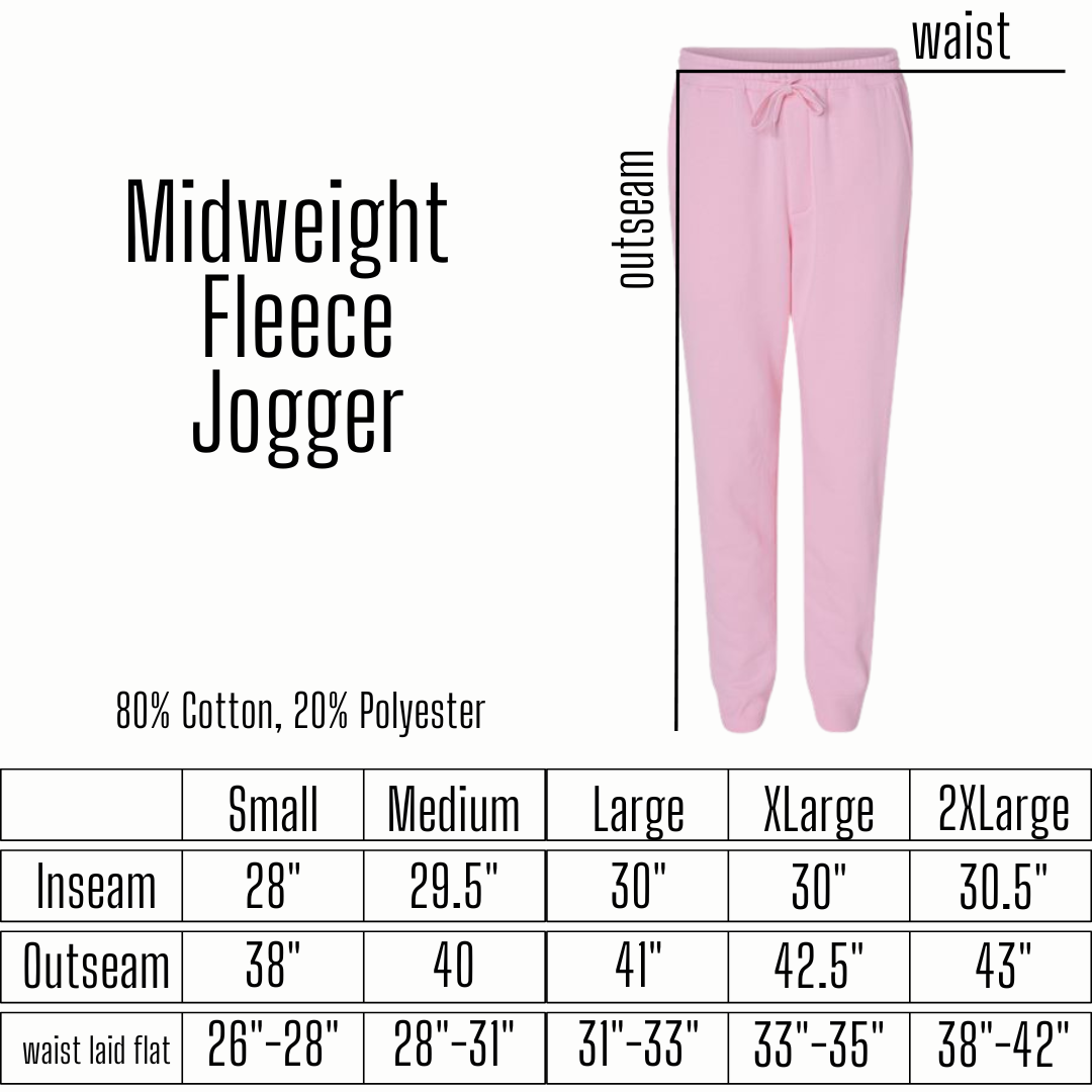 Women's Pastel Sequin Mama Joggers