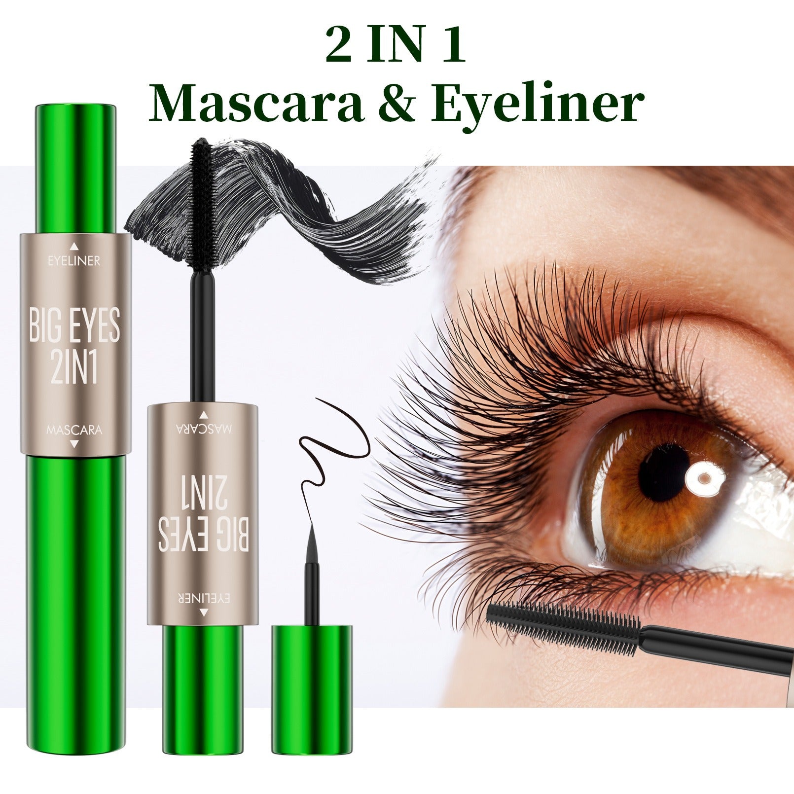 HelloKiss 2-in-1 Mascara and Eyeliner