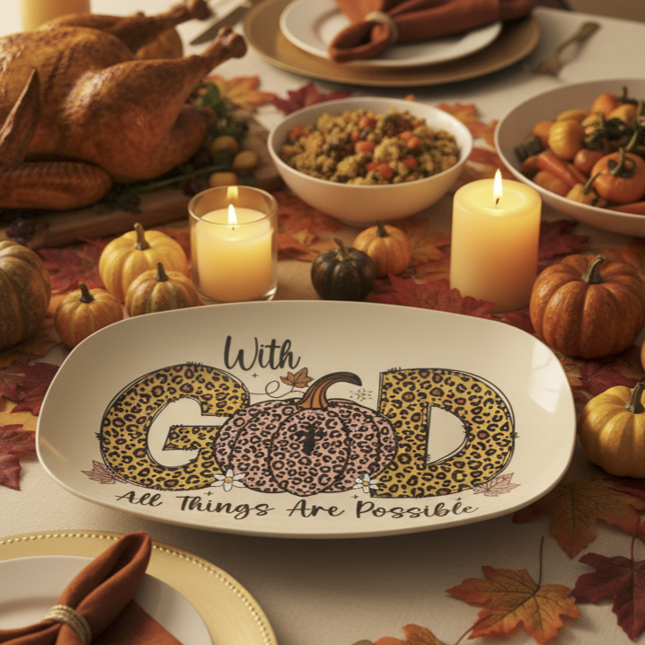 With God All Things Are Possible Kitchen Accessories Mix & Match Bundle