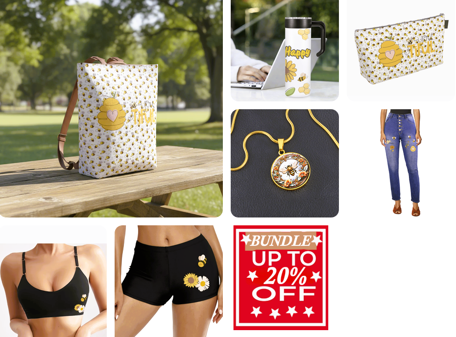 Honey Bee Backpack Mix & Match Bundle