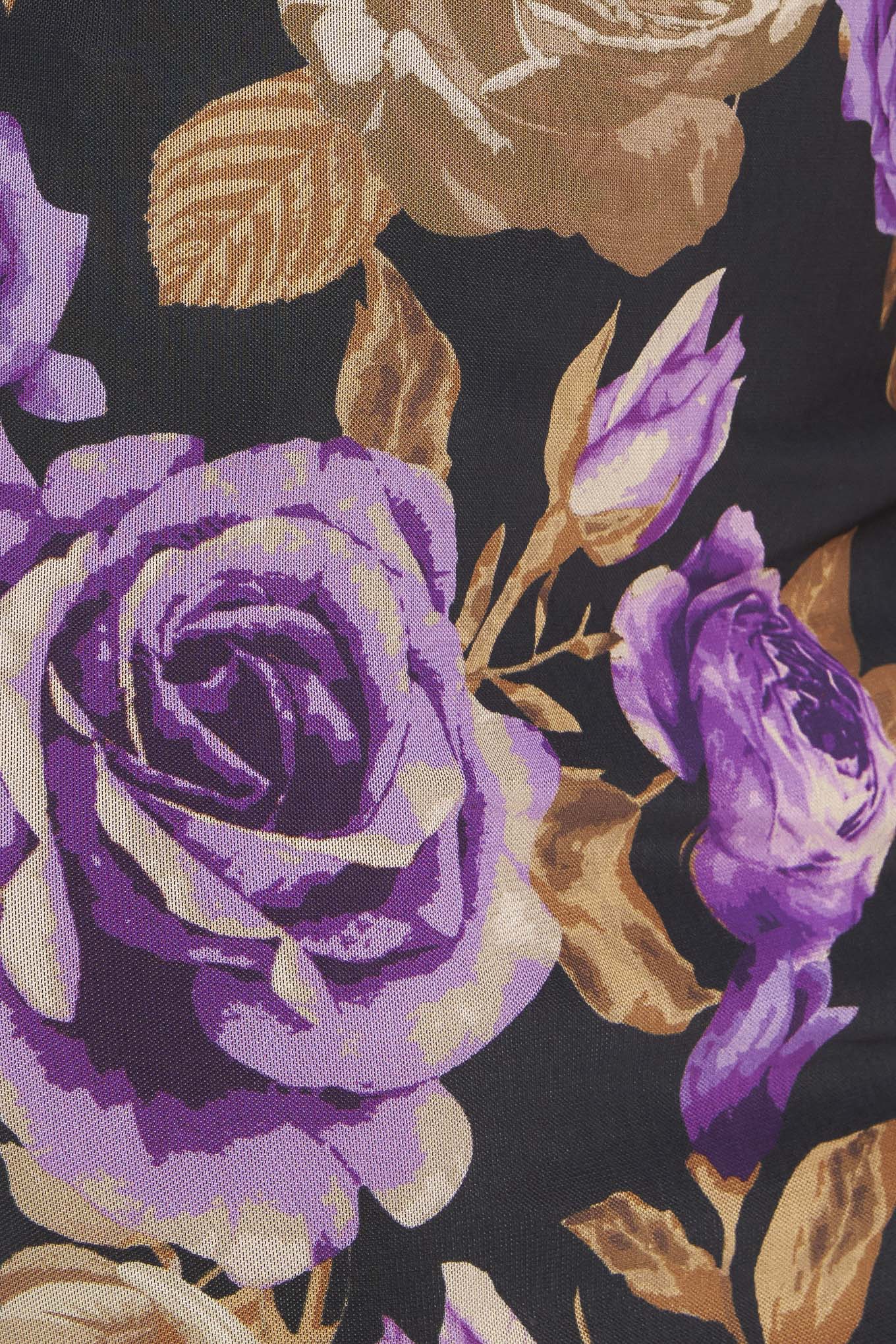 Violet Embrance Power Mesh Midi Dress