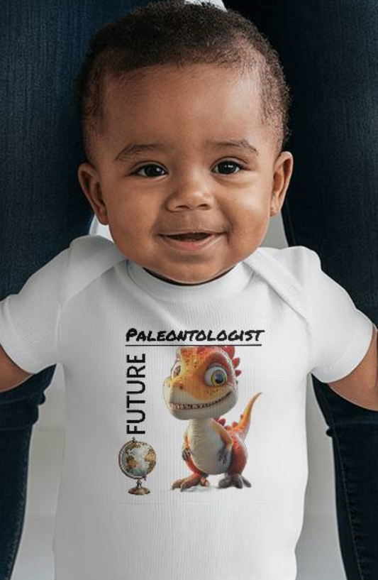 Future Paleontologist Gerber Onesie Baby Short Sleeve Romper