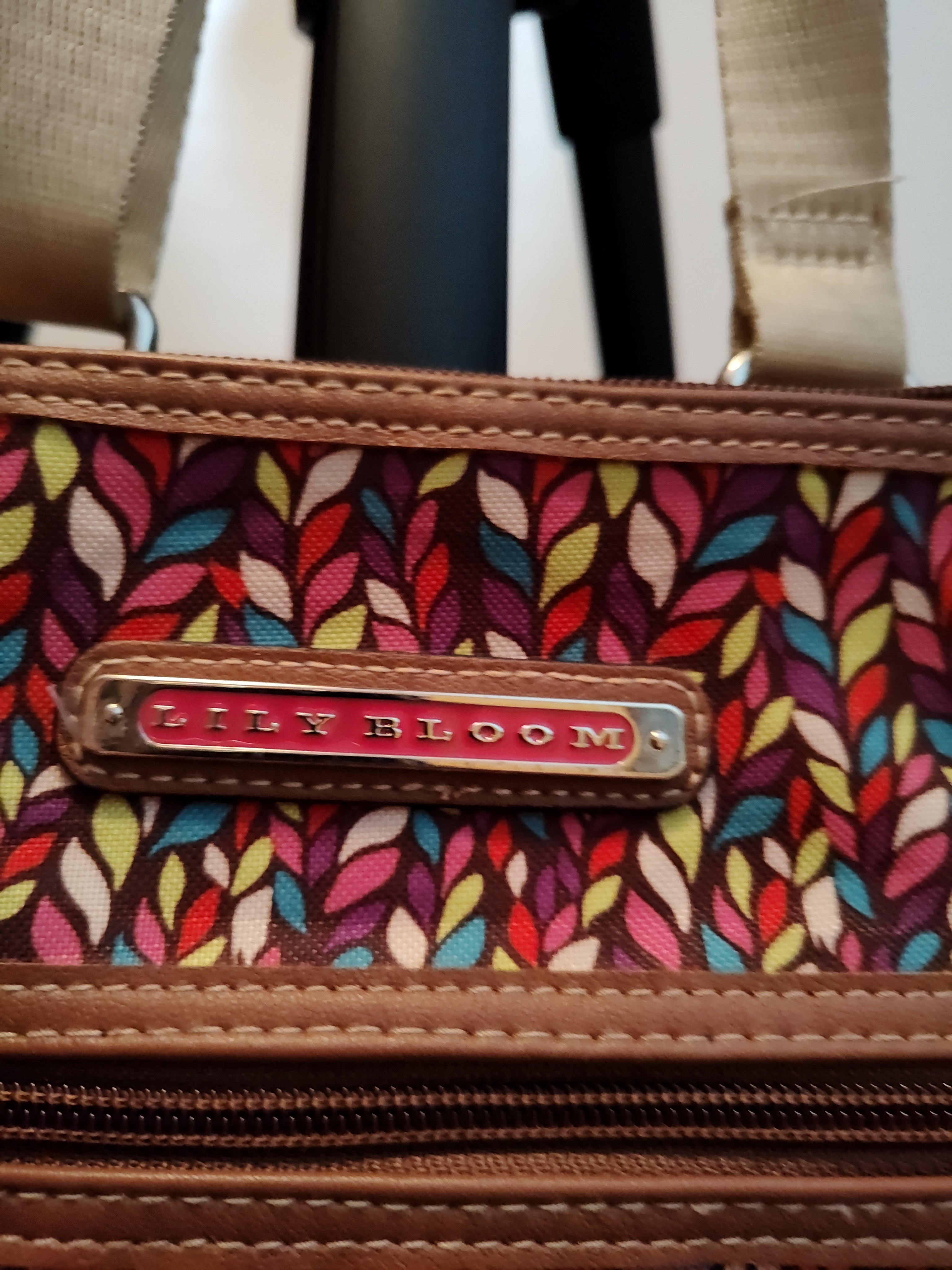 Lily Bloom Colorful Crossbody Women's Handbag - preowned - Shell Design Boutique