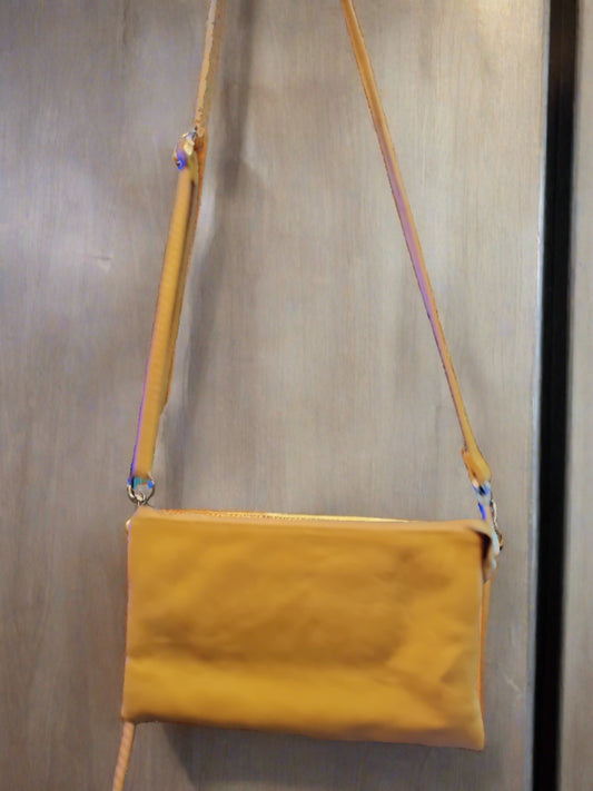Mustard Yellow Crossbody Bag - pre-owned