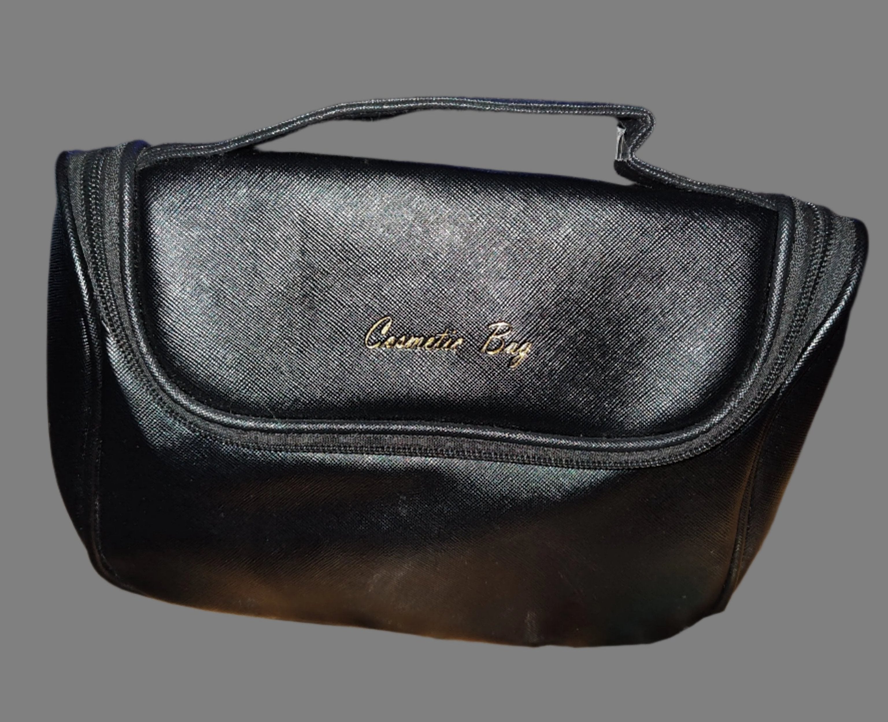 Black Makeup Cosmetic Bag