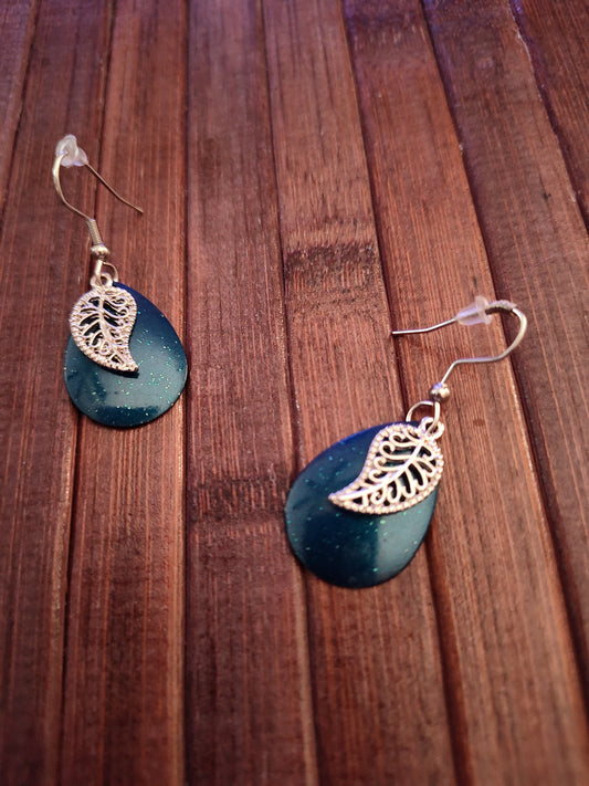 Pendientes colgantes azules