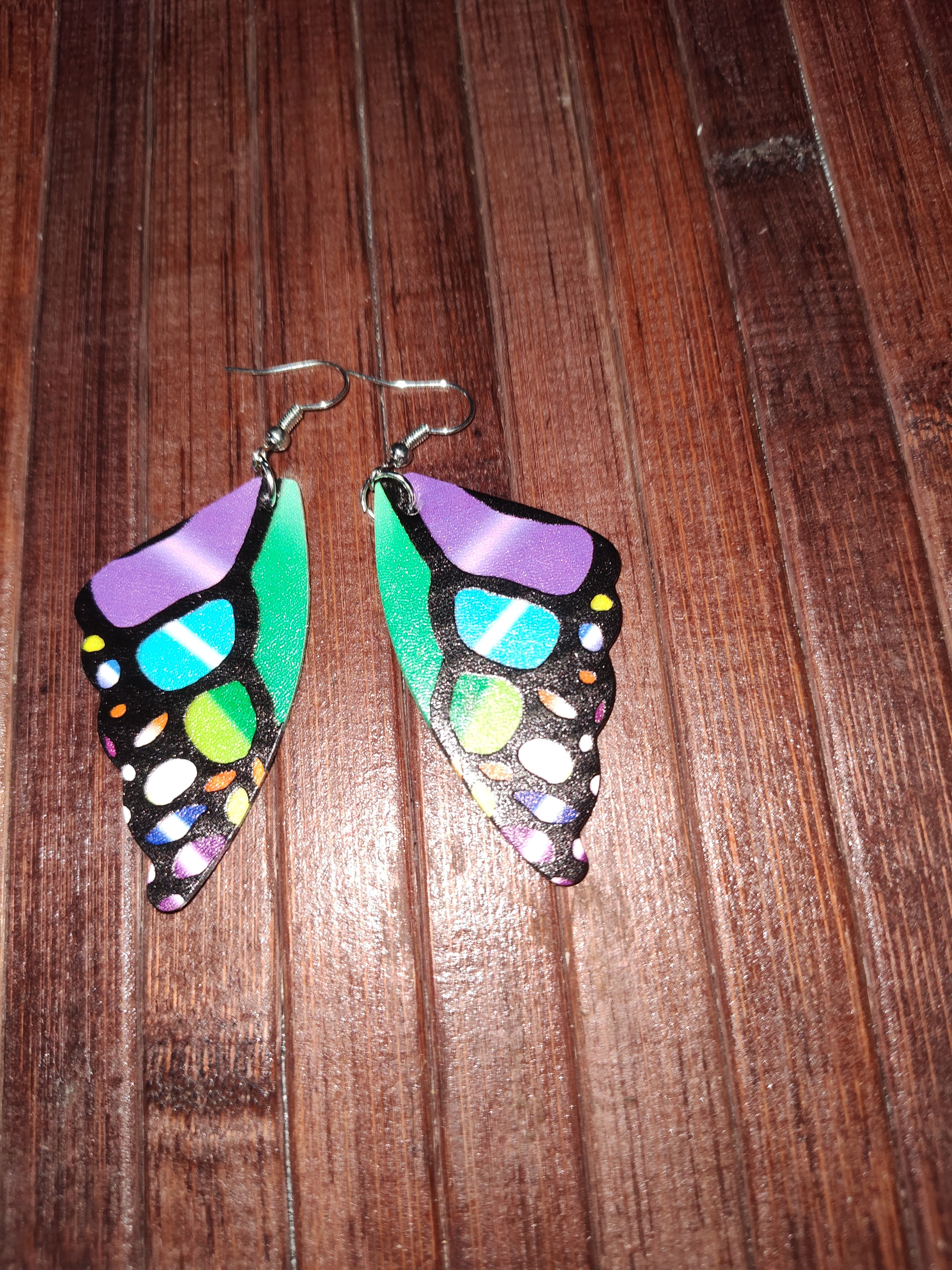 Butterfly Wings Dangle Earrings