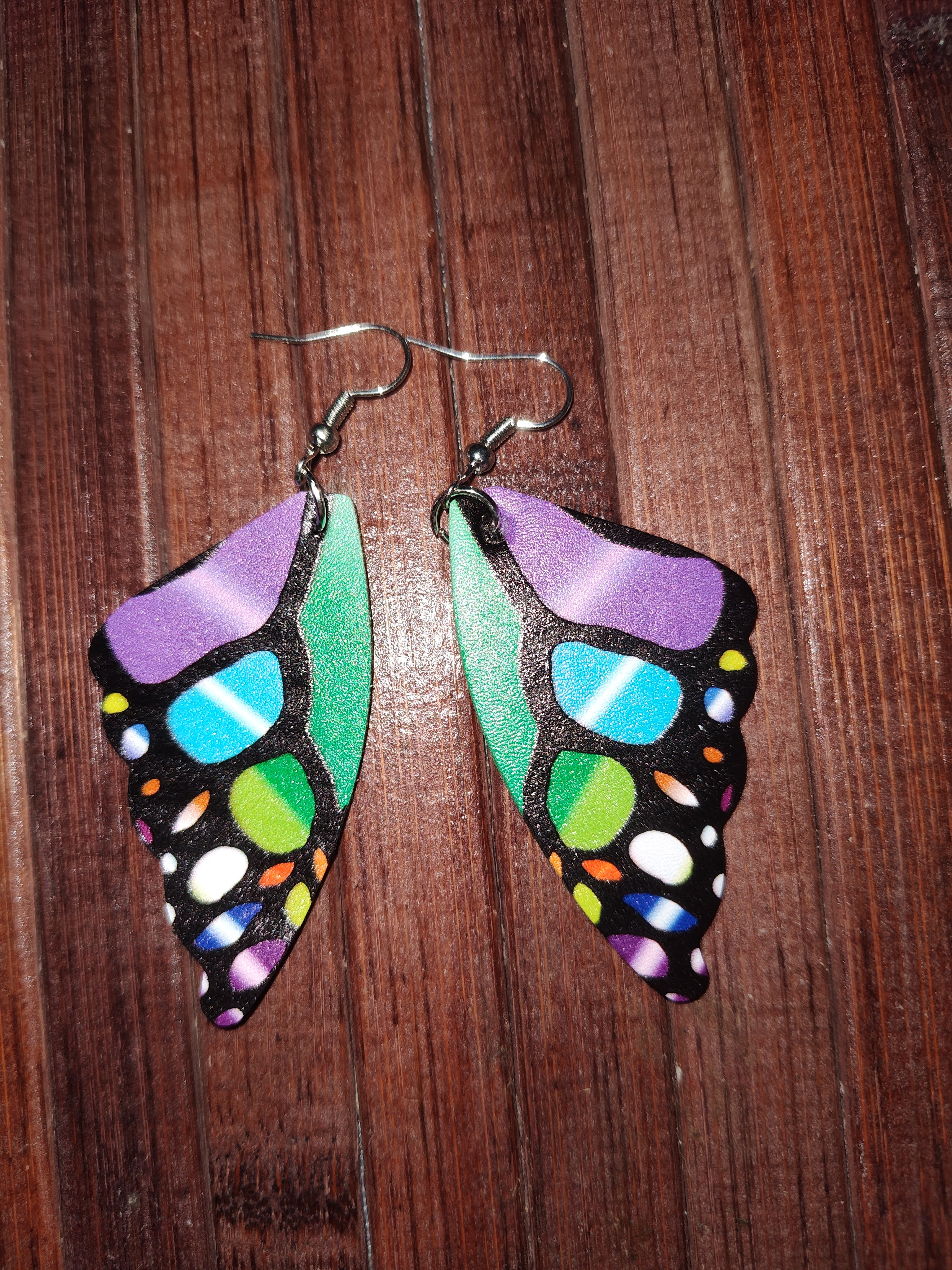 Butterfly Wings Dangle Earrings