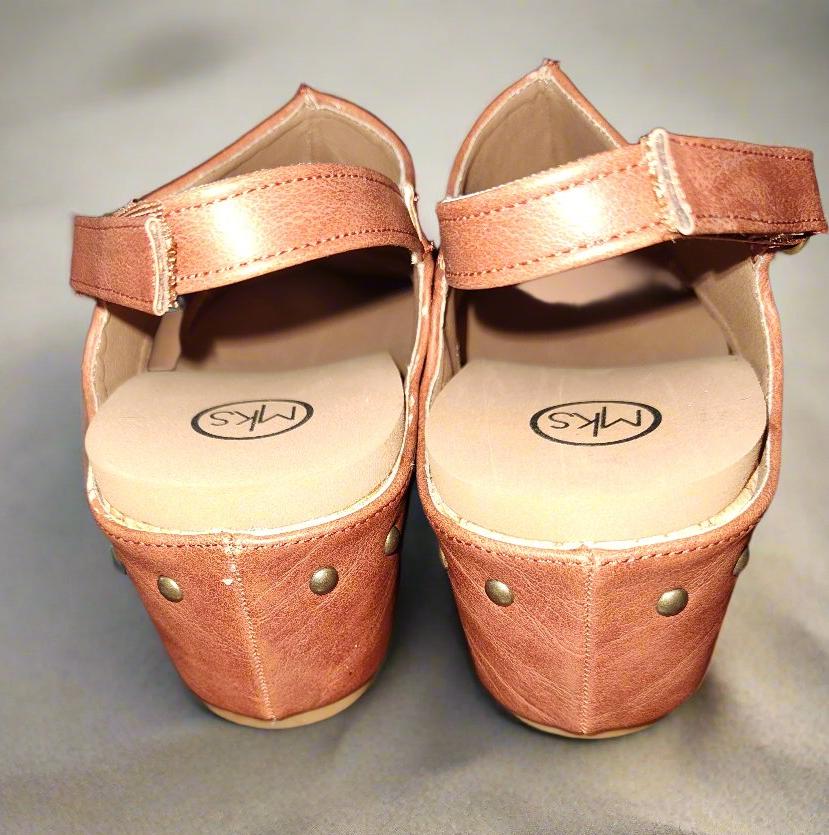 Women's Brown Wedge Sandals