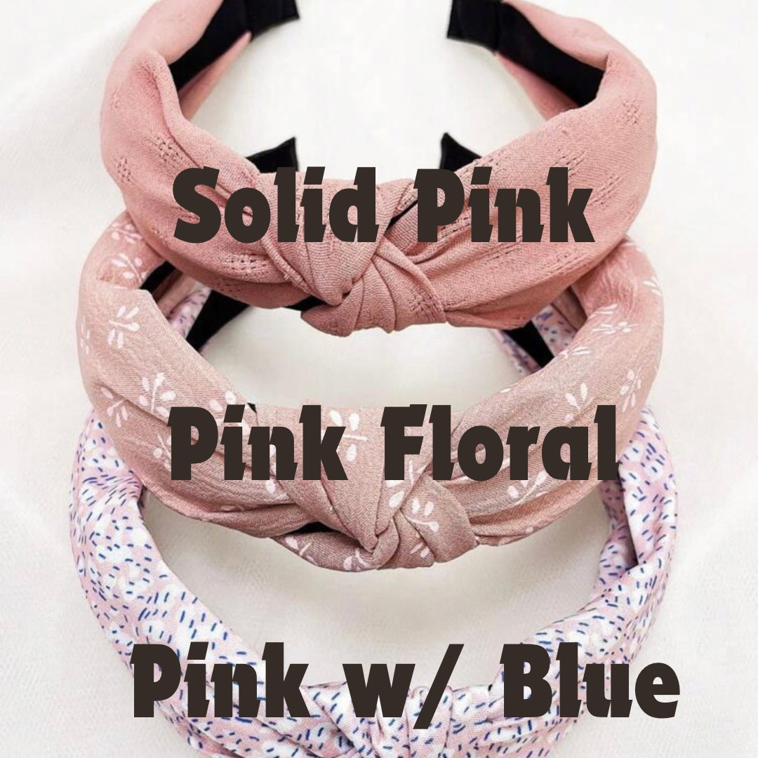 Beautiful Knotted Headbands