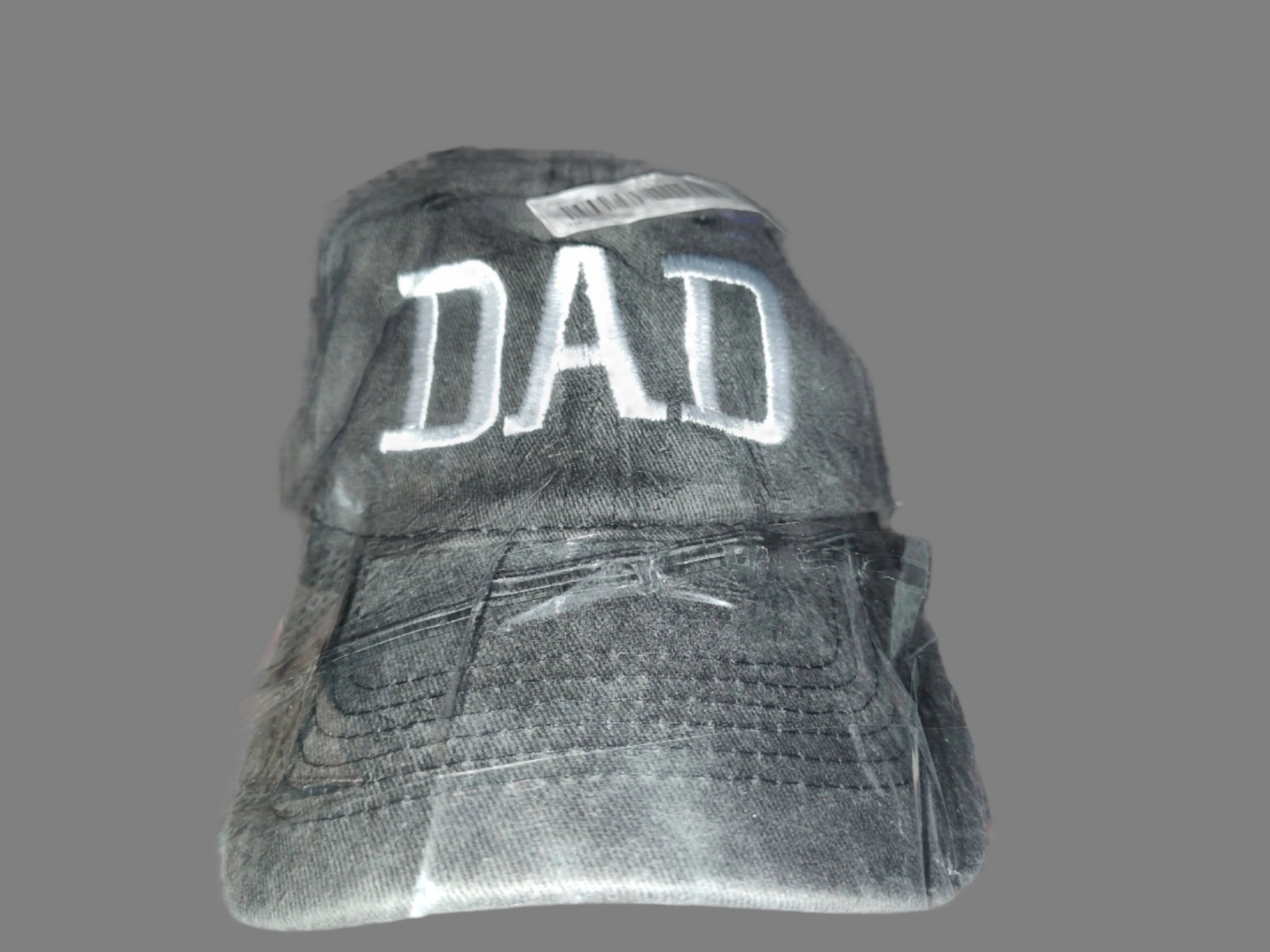 Dad Embroidered on Distressed Baseball Cap