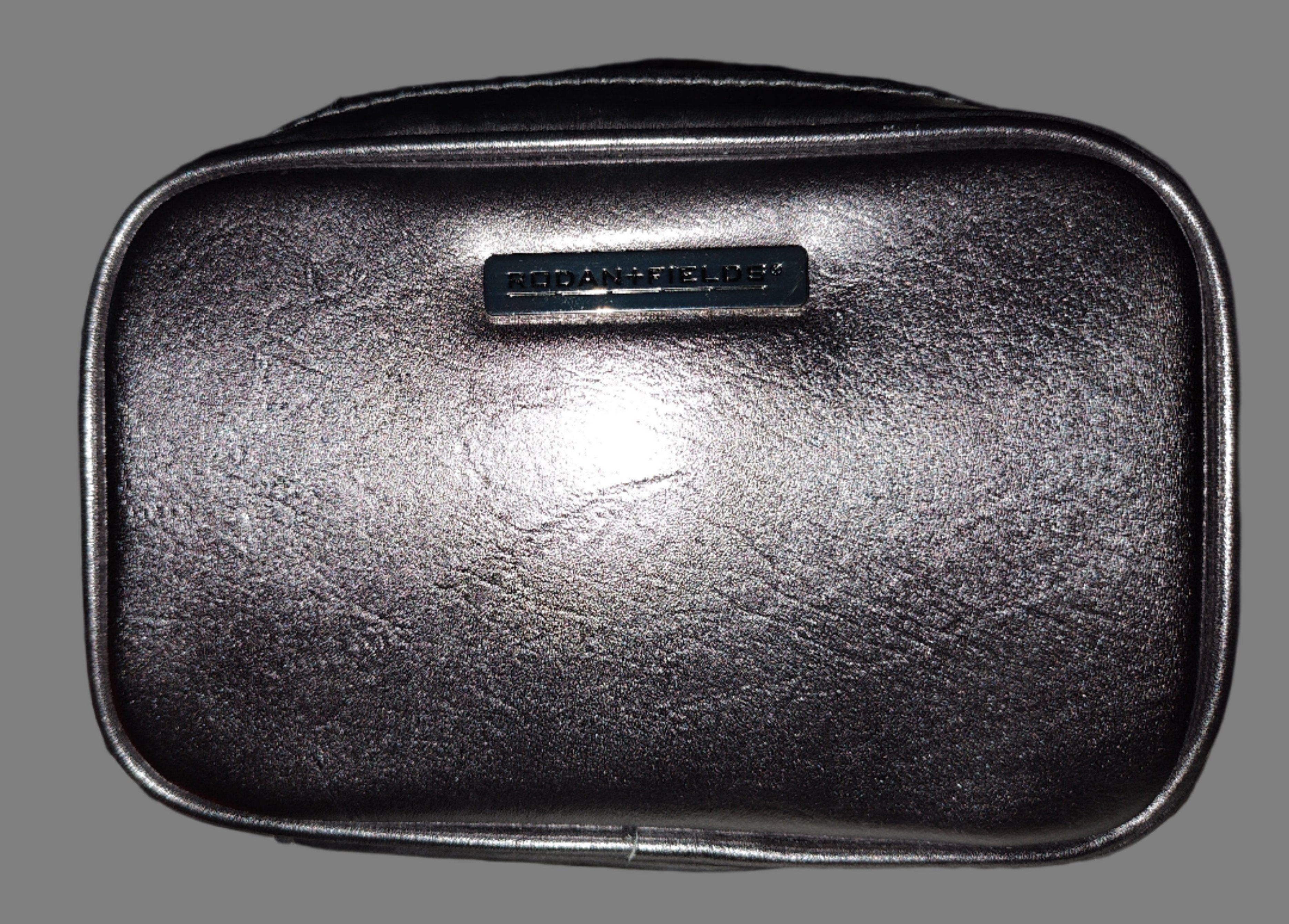 Rodan and Fields Small Silver Makeup Bag