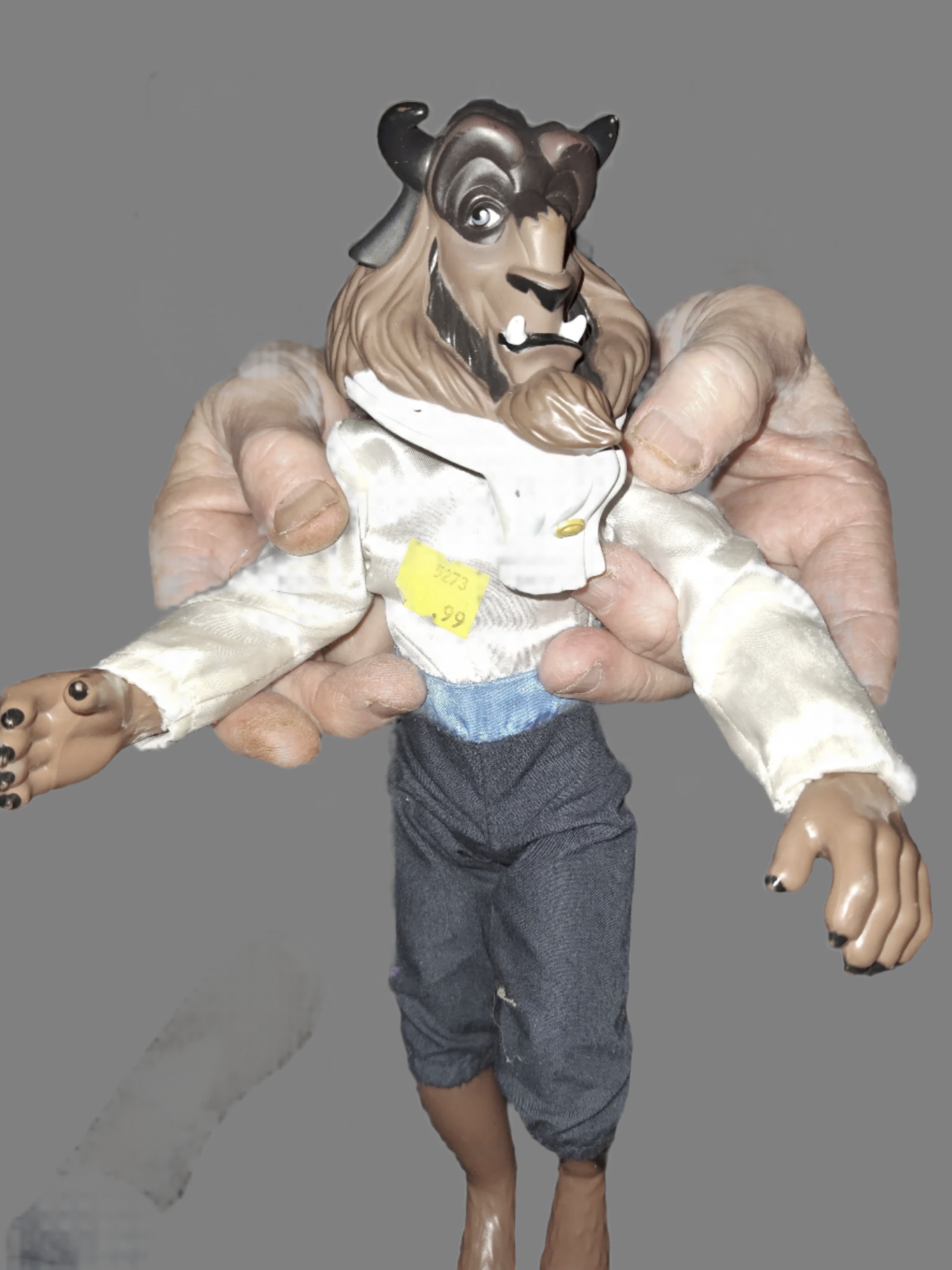 Vintage Beauty and the Beast Doll