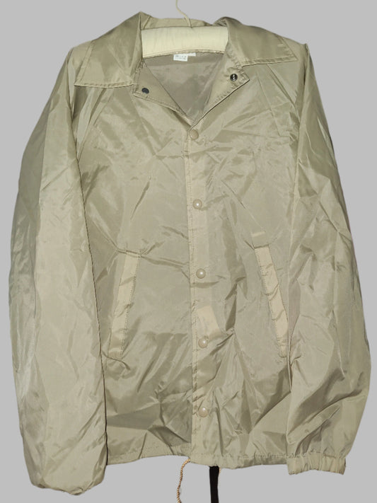 Hartwell Lightweight Tan Jacket with Snap Buttons - size S