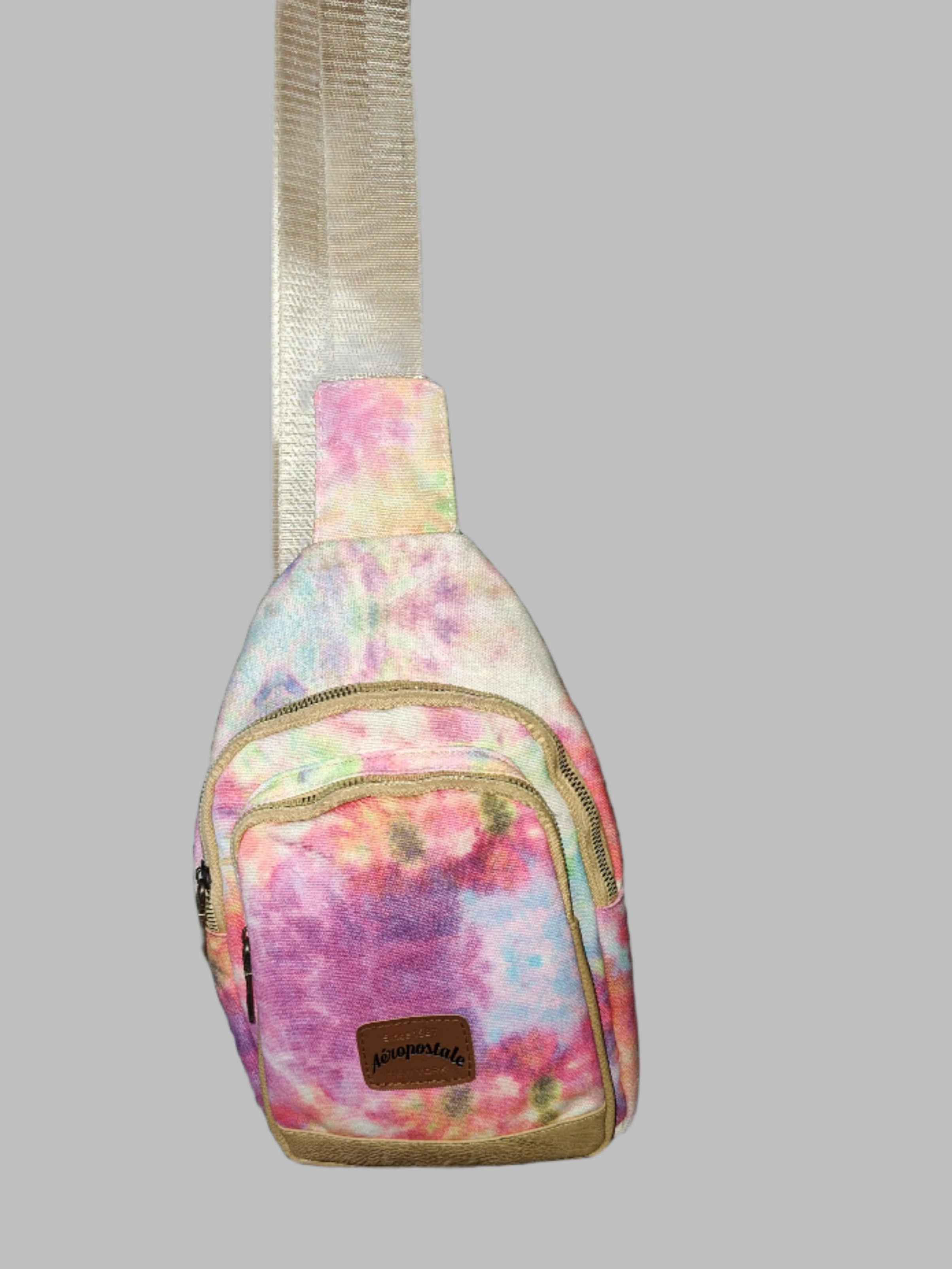 Aeropostale Tie Dye Small Sling Bag Mini Backpack