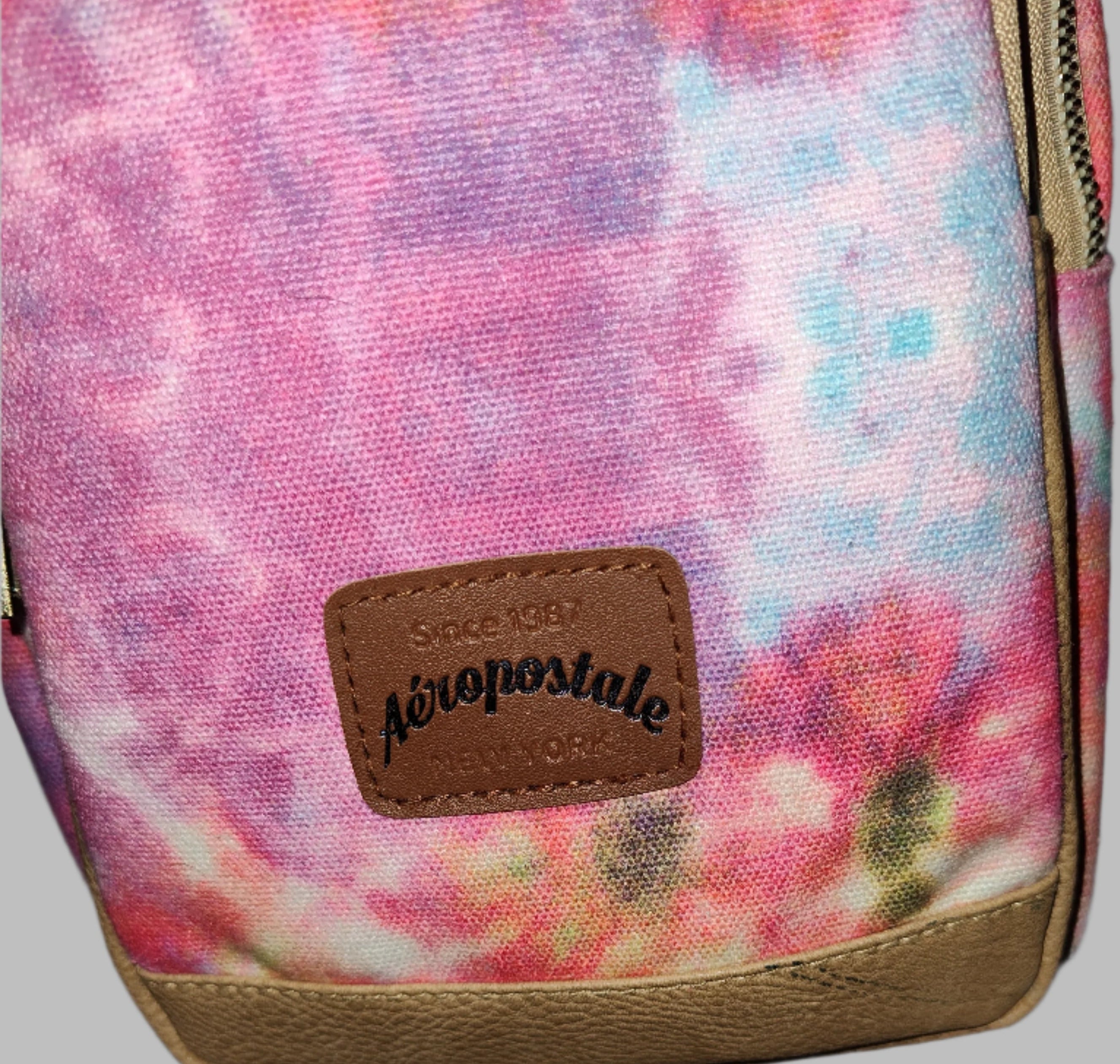 Aeropostale Tie Dye Small Sling Bag Mini Backpack