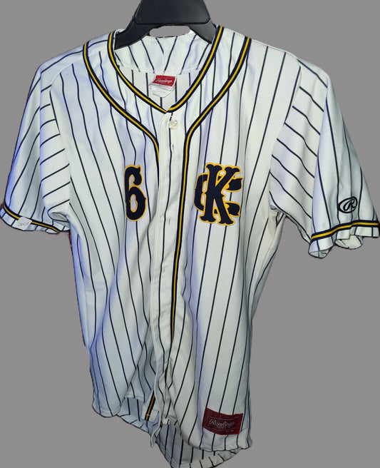 KC Rawlings Baseball Jersey #6 - Size M