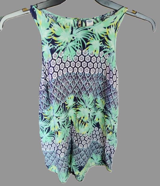 Old Navy Sleeveless Striped Tunic - size Medium