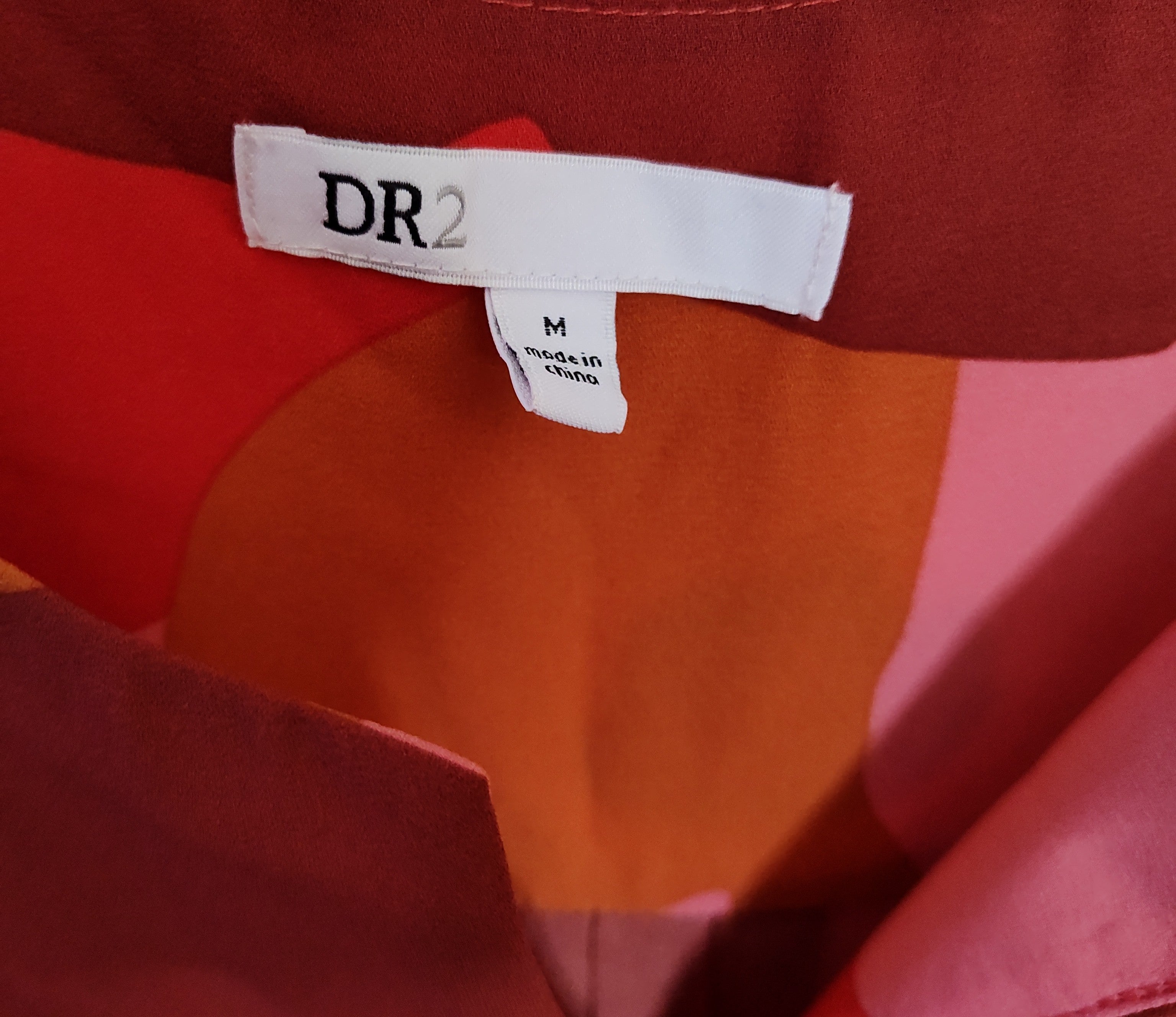 DR2 Red Blouse - size M