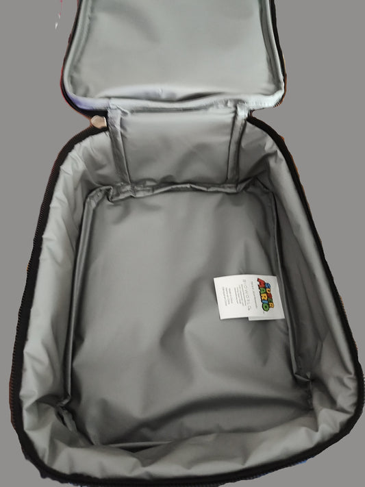 Super Mario Red Lunch Bag with Zipper