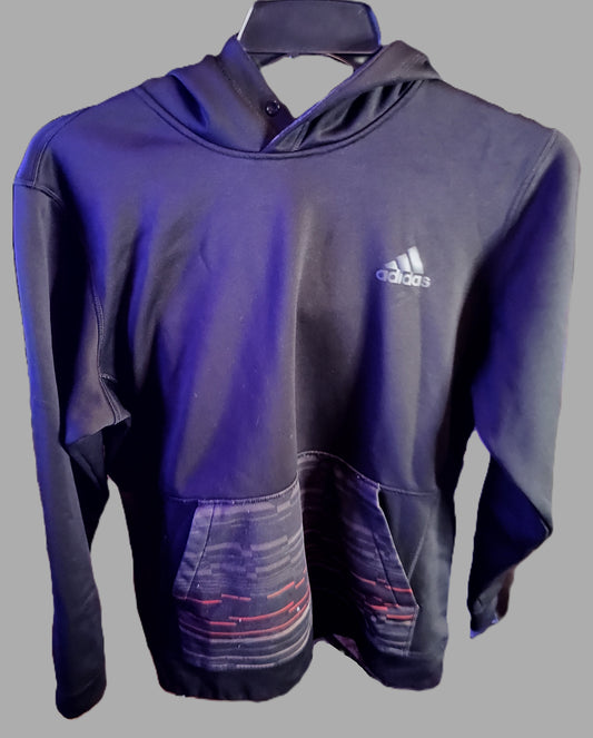 Adidas Black Hoodie - size L