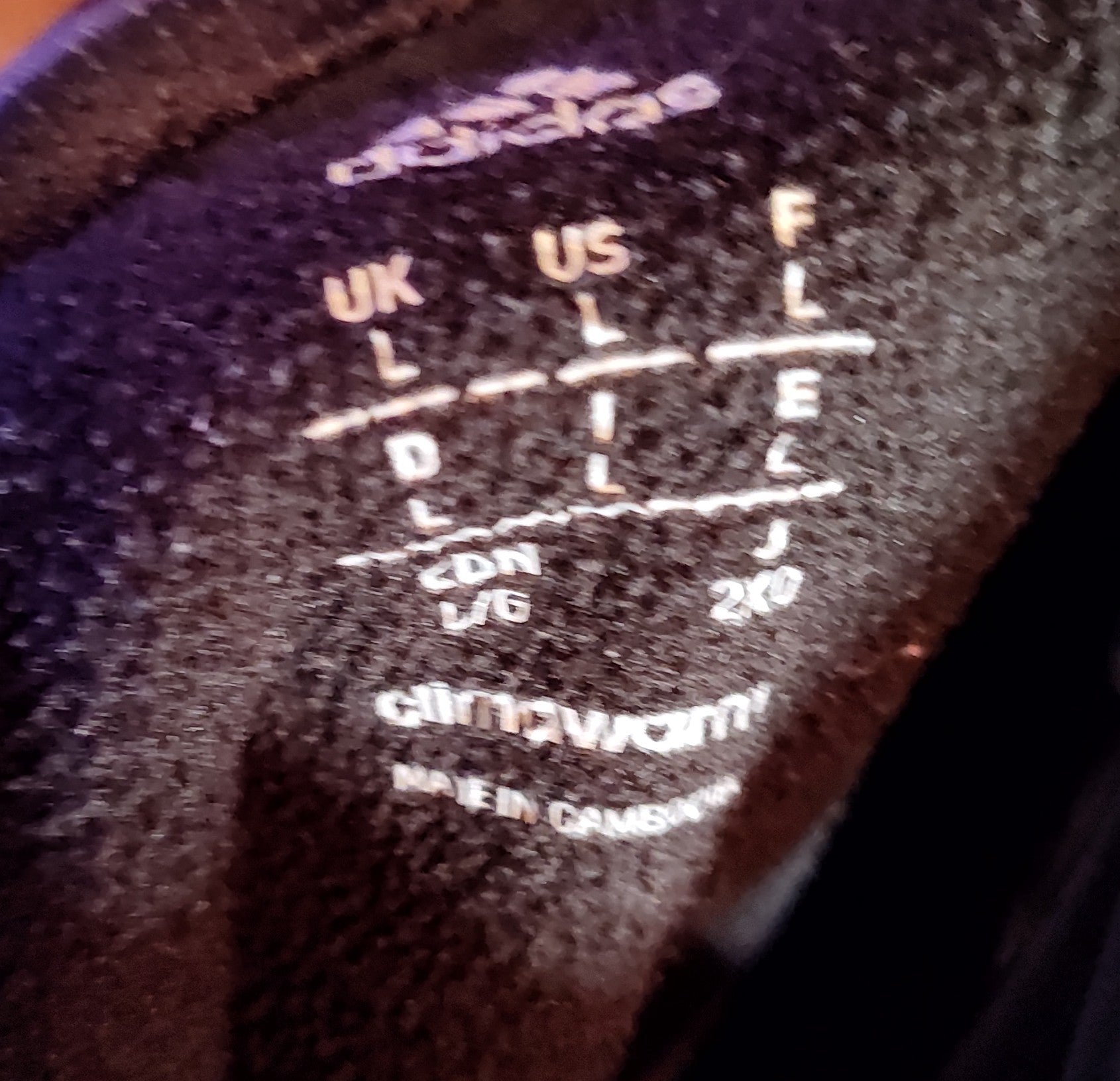 Adidas Black Hoodie - size L