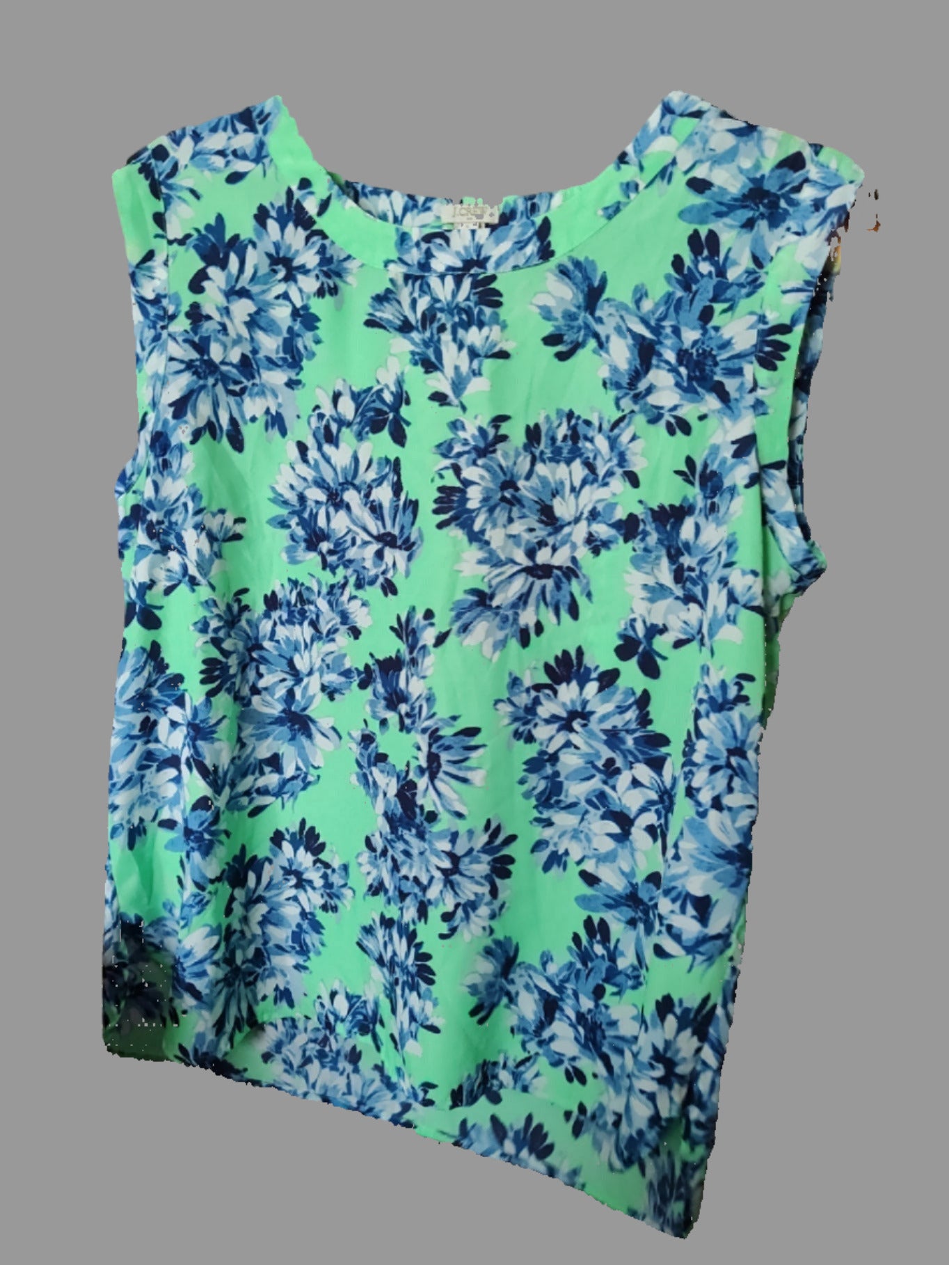 J.Crew Lime Green Sleeveless Tank Top - size L