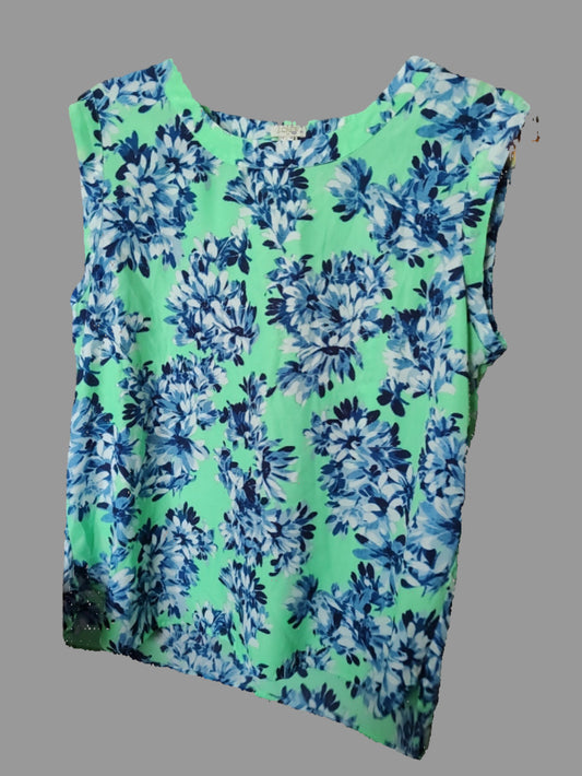J.Crew Lime Green Sleeveless Tank Top - size L