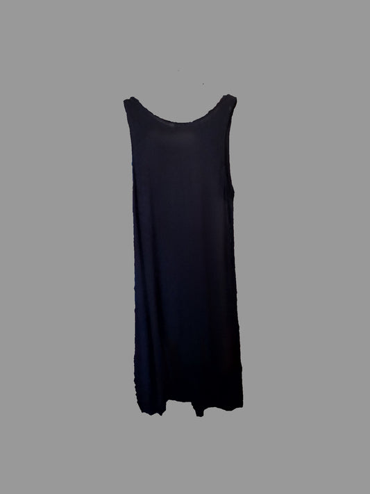 Old Navy Black Sleeveless Midi Dress - size M