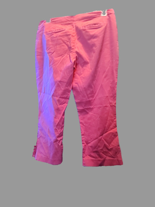 Seventh Ave Hot Pink Women's Capris - size 12
